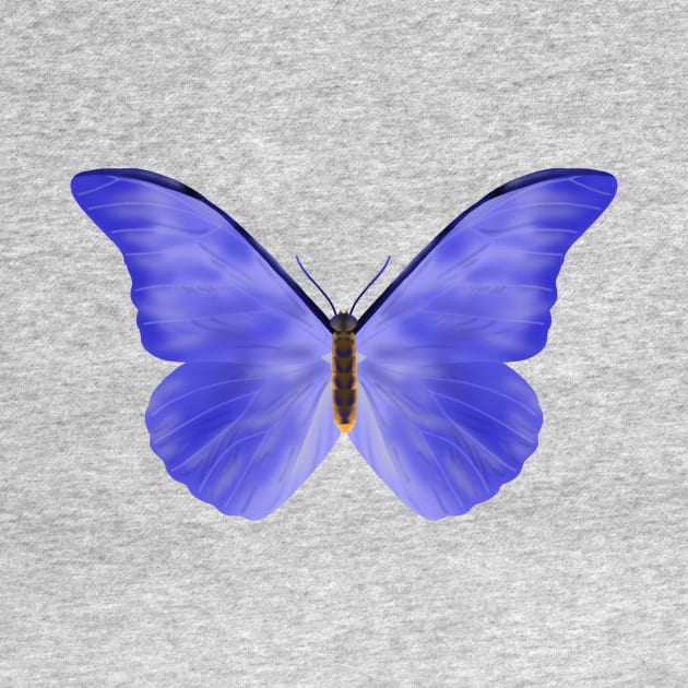 Blue Butterfly by RachelZizmann
